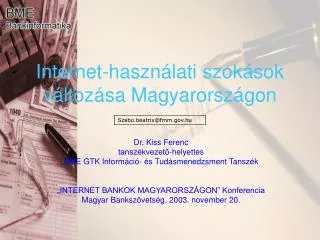 Internet-használati szokások változása Magyarországon