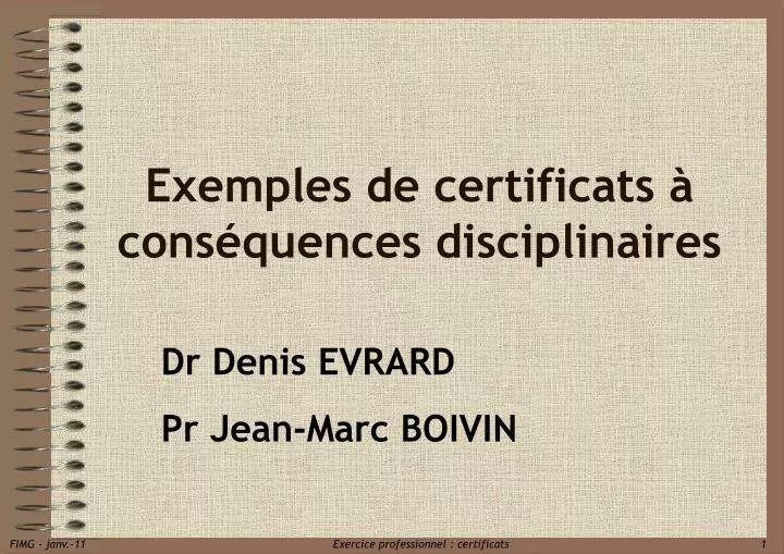 exemples de certificats cons quences disciplinaires