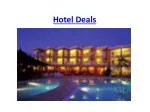 Hotel Deals - slide 1