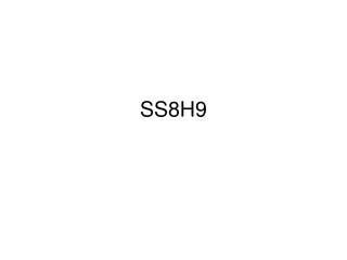 SS8H9