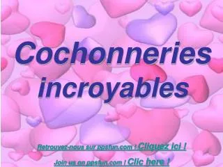cochonneries