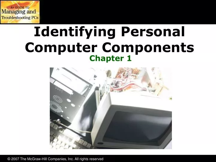 identifying personal computer components