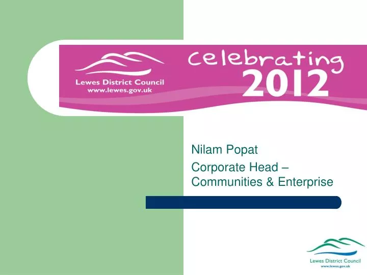 nilam popat corporate head communities enterprise