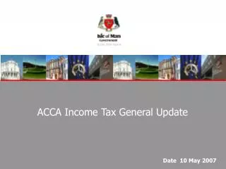 ACCA Income Tax General Update