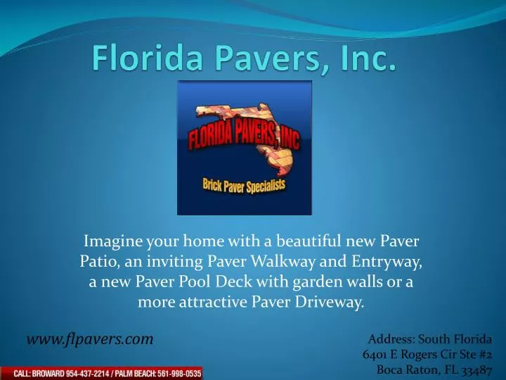 florida pavers inc