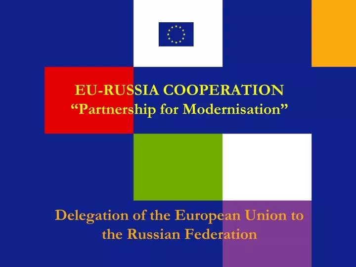 eu russia cooperation partnership for modernisation