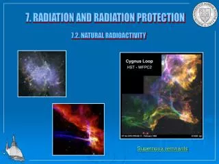 7. RADIATION AND RADIATION PROTECTION