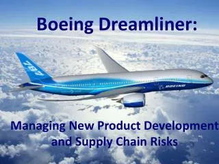 Boeing Dreamliner :
