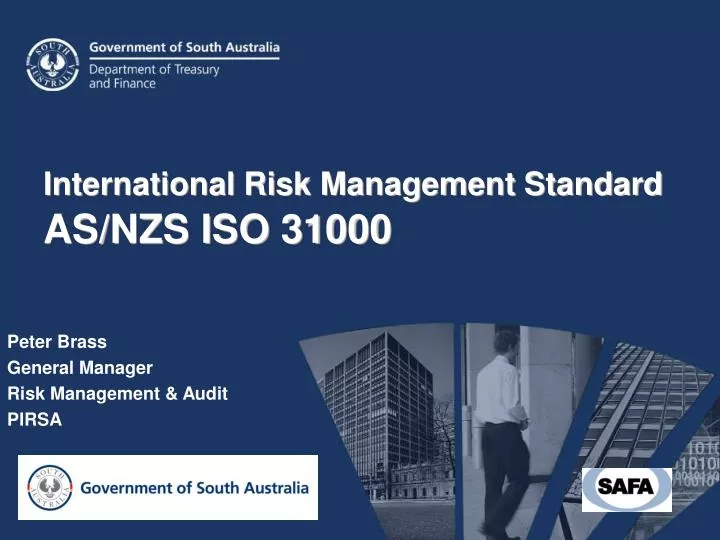 international risk management standard as nzs iso 31000