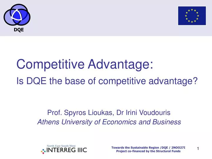 competitive advantage is dqe the base of competitive advantage