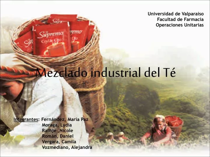 mezclado industrial del t