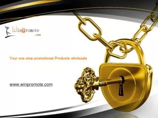Winpromote Wholesale Trade Show Promotional Items