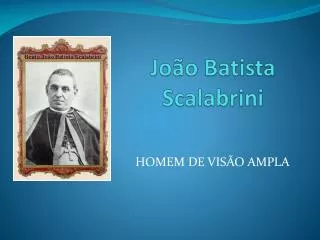 João Batista Scalabrini