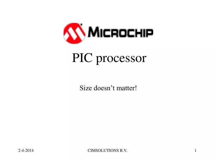 pic processor