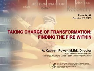 taking charge of transformation finding the fire within