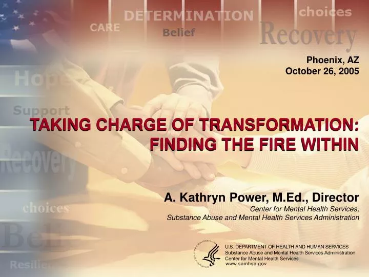 taking charge of transformation finding the fire within