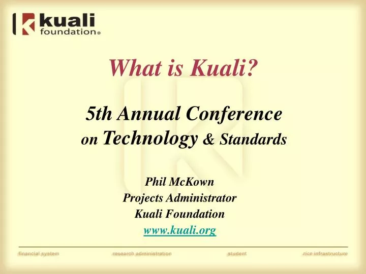 what is kuali