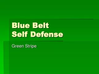 Blue Belt Self Defense