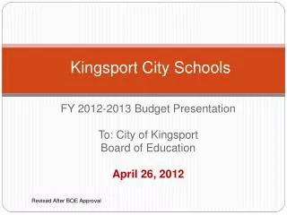 Kingsport City Schools