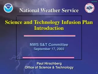 NWS S&amp;T Committee September 17, 2002