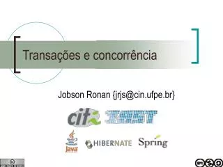 transa es e concorr ncia