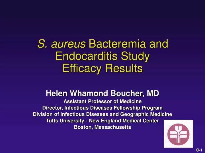 s aureus bacteremia and endocarditis study efficacy results