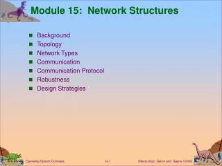 Module 15: Network Structures
