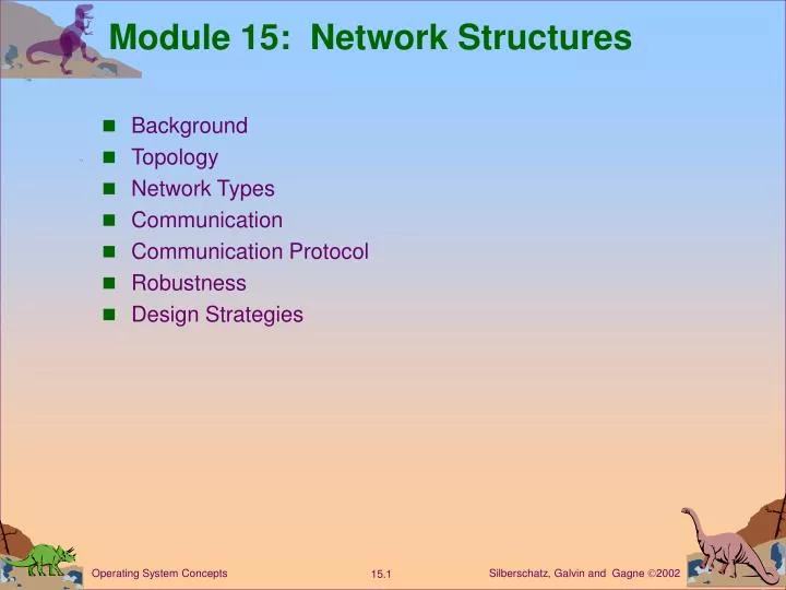 module 15 network structures