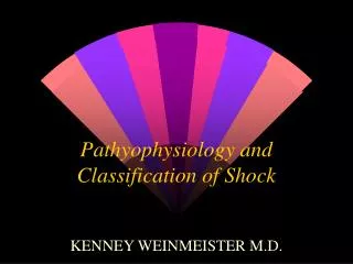 Pathyophysiology and Classification of Shock