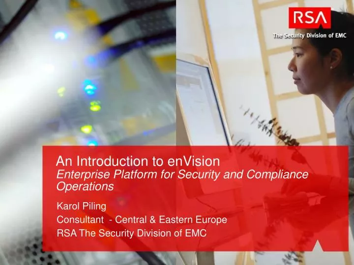 an introduction to envision enterprise platform for security and compliance operations
