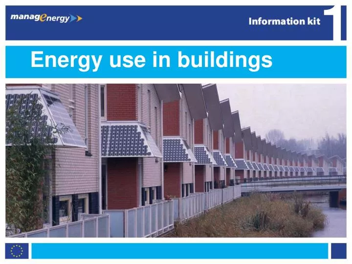 energy use in buildings