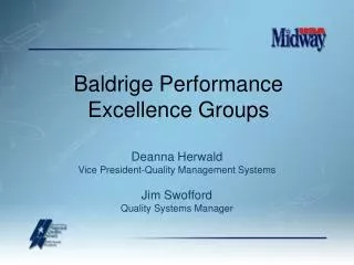 Baldrige Performance Excellence Groups