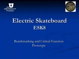Electric Skateboard ESK8