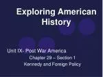 PPT - Exploring American History PowerPoint Presentation, free download ...