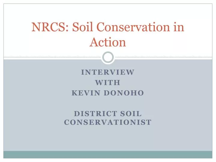 nrcs soil conservation in action
