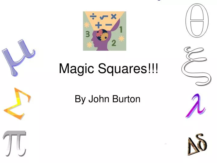 magic squares