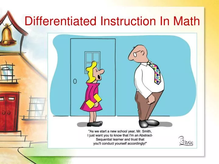 differentiated instruction in math