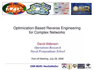 Optimization-Based Reverse Engineering for Complex Networks