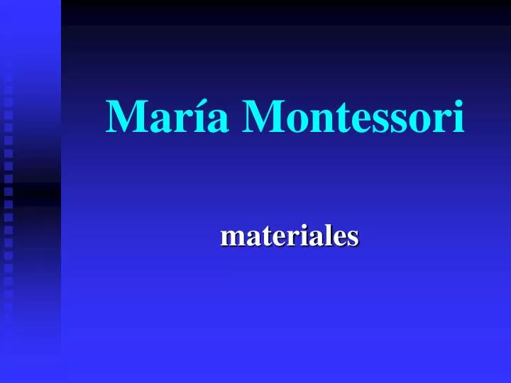 mar a montessori