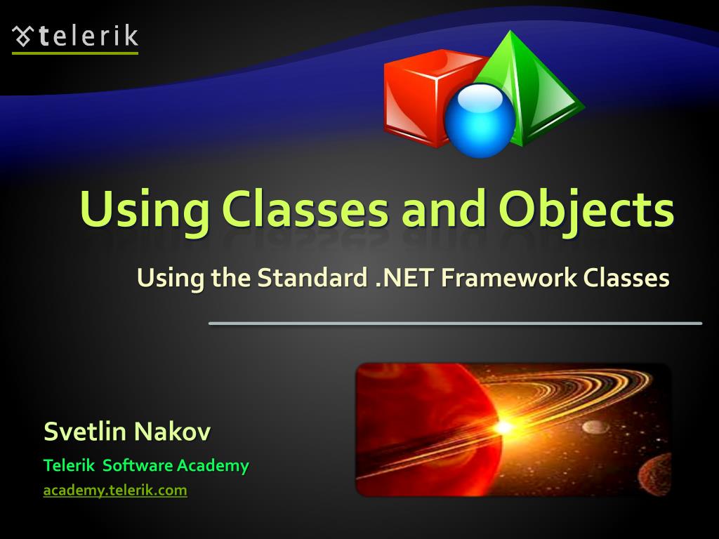PPT - Using Classes and Objects PowerPoint Presentation, free download ...