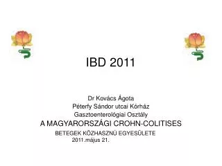 IBD 2011