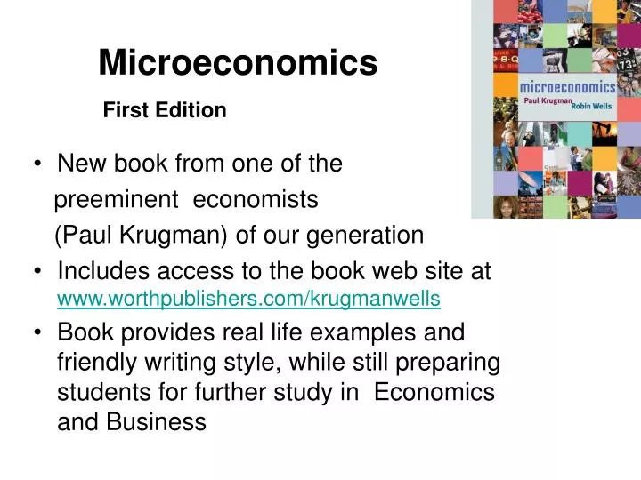 microeconomics first edition