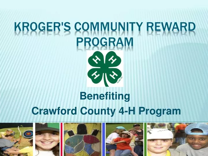 benefiting crawford county 4 h program