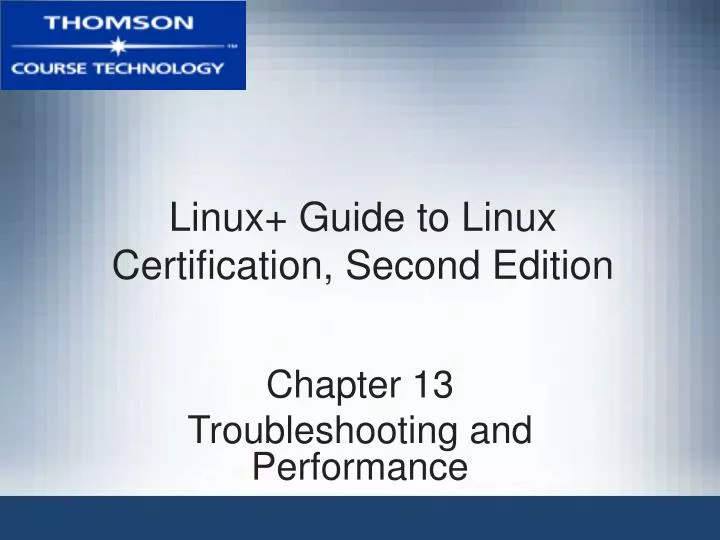 linux guide to linux certification second edition