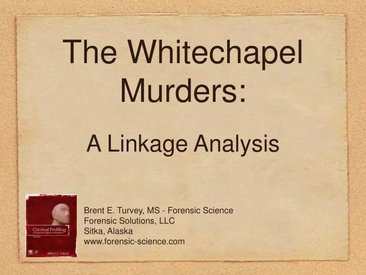 the whitechapel murders