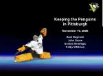 Keeping the Penguins in Pittsburgh