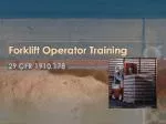 Ppt Forklift Operator Training Powerpoint Presentation Free Download