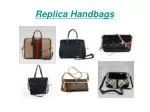 Replica Handbags - slide 1