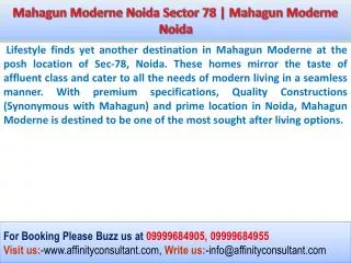 Mahagun Moderne Noida Original Booking open Mahagun Moderne