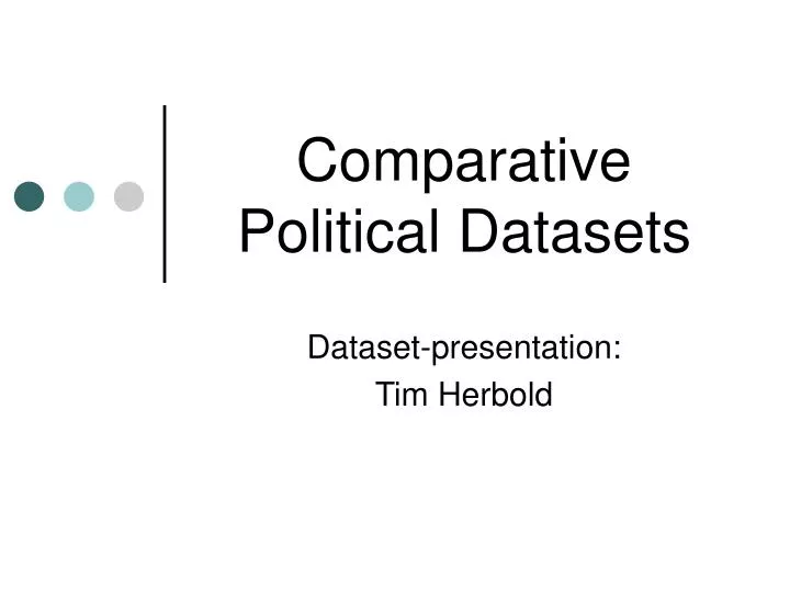 comparative political datasets